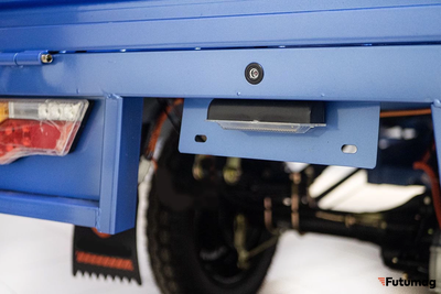 Грузовой электротрицикл Rutrike КАРГО Кабина обогрев 1500 60V1000W синий