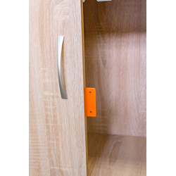 (TSV 3) Витрина пристенная со шкафчиком