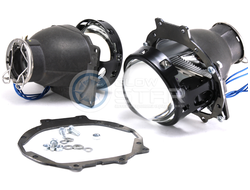 Комплект Hella R New с рамками для замены штатных ксеноновых / галогенных линз автомобиля Suzuki Grand Vitara (2005 - 2015)