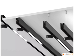 Монтаж трекового шинопровода для светильников ИВАНМАСТЕР