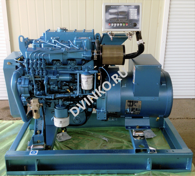 Судовой дизель генератор 16 кВт CCFJ16J-WV - купить с доставкой по России - Двинко