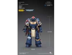 Тит, лейтенант Ультрамаринов (Warhammer 40K) - КОЛЛЕКЦИОННАЯ ФИГУРКА 1/18 Ultramarines Titus with Laurels of Victory (JT02779) - JOYTOY