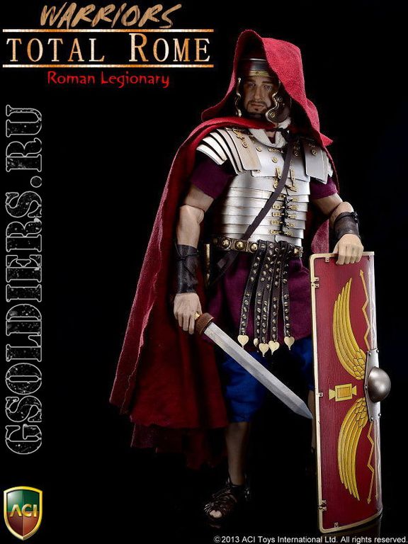 Римский легионер - коллекционная фигурка 1/6 Warriors Series Total Rome ...