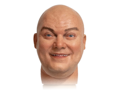 Эмоциональный скульпт 1/6 - Caucasian Fat Male Expressive Head Sculpt (FPH009) - Facepoolfigure