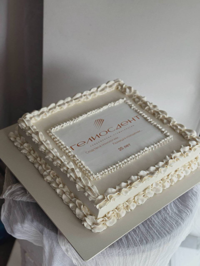 Торт ламбет с фотопечатью (от 3х кг)