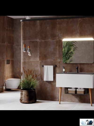 Унитаз-биде Creavit Mare MA321-00CB00E-0000 подвесной овальной формы