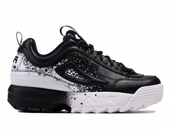 Fila disruptor negras terciopelo store