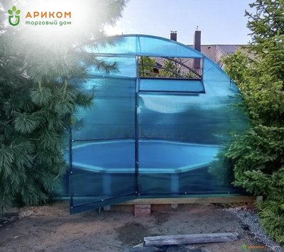 Теплица "Арочная МАКСИМУМ ЦИНК " ШИРИНА 4 МЕТРА 10 метров