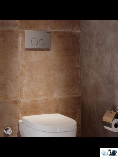 Кнопка смыва Creavit Terra GP9004.00 хромированная глянцевая