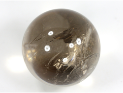 Шар Кварц дымчатый, Бразилия (42 мм, 93 г) №35403