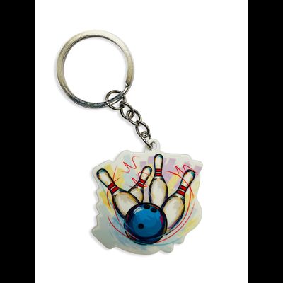 Брелок металлический БОУЛИНГ