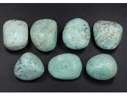 Хризоколла галтовка в ассортименте, Перу (20-22 мм, 6-8 г) №27001