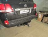 ТСУ BIZON для Toyota Land Cruiser 200 (2007-2022), шар под квадрат, FA0859-E