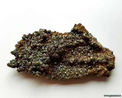 Пирит, лимонит. Россия. 84*50*16мм