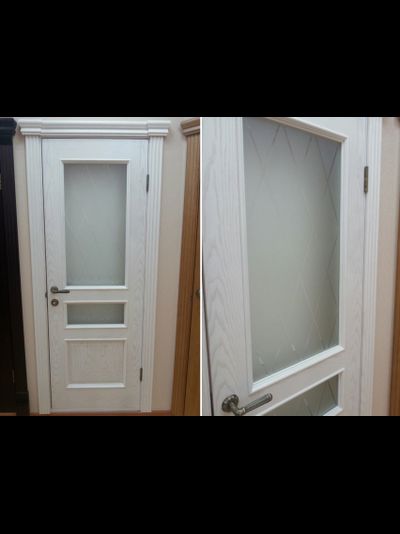 ЛАЙНДОР (УЛЬЯНОВСК)/ МОДЕЛЬ КАЛИНА/ ПОЛОТНО ОСТЕКЛЕННОЕ/ НАТУРАЛЬНЫЙ ШПОН ЯСЕНЯ/ ТОН 27 (ЯСЕНЬ ЖЕМЧУГ)