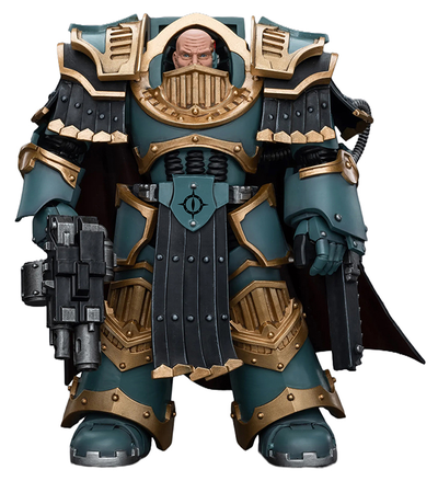 Претор-катафракт Сынов Хоруса (Warhammer Horus Heresy) - КОЛЛЕКЦИОННАЯ ФИГУРКА 1/18 Sons of Horus Legion Praetor in Cataphractii Terminator Armour (JT9619) - JOYTOY