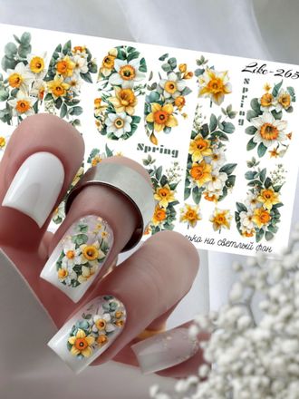 Слайдер-дизайн для ногтей LIKE-265