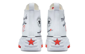 Кеды Converse Run Star High Top With Love белые