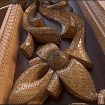 Резьба по дереву 3d, stl модель, CNC, 3D-model, ЧПУ