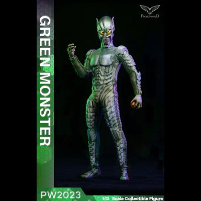 Зеленый Гоблин, Норман Осборн (Уиллем Дефо, "Человек-Паук") - КОЛЛЕКЦИОННАЯ ФИГУРКА 1/12 green monster (PW2023) - PWTOYS