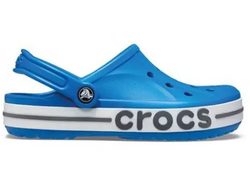 CROCS BAYABAND CLOG СИНИЕ С ЧЕРНЫМ