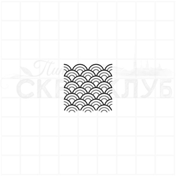 Штамп фоновый морская рябь