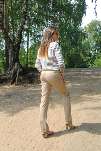 TRUSSARDI JEANS повседневные брюки
