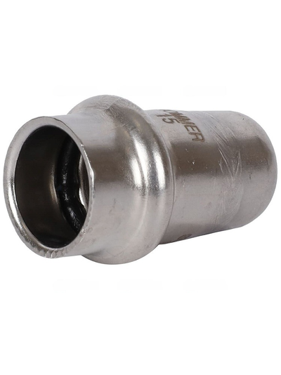 Заглушка ROMMER ВПр 15 из нержавеющей стали прессовой