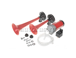 Сигнал звуковой пневматический 12В (⩽20А, 530/680Hz, ⩾110dB) ARNEZI A1509207