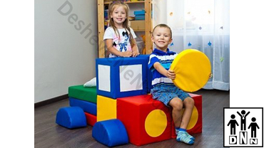 Мягкий игровой комплекс «Грузовик»