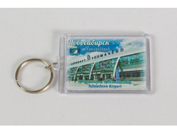 Пластиковый брелок 40х56 мм. - Новосибирский аэропорт Толмачёво | интернет-магазин 2fru.ru
