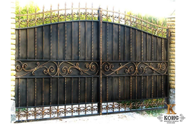 кованые ворота 