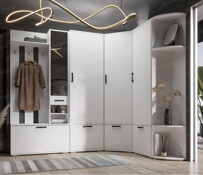 Прихожая Ника Вешалка В910 с зеркалом (Эра)