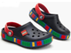 Crocs Lego Clogs Детские черные с красным