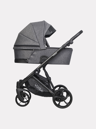 Коляска 2в1 Riko Basic Yoga 01 Графит