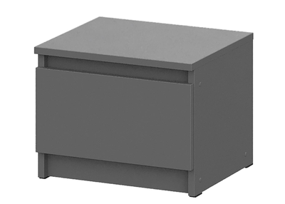 Денвер комплект мебели для спальни Графит серый