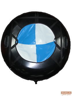 Надувной тюбинг MaxCity Sport Pro Бумер (черно-синий) 102-124 см.