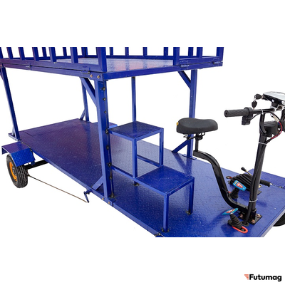 Платформенная тележка электрическая RuTrike ПАЛИСАД ЯРУС