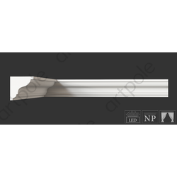 Карниз гладкий SKT17