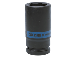 Головка торцевая ударная глубокая шестигранная 3/4", 30 мм KING TONY 643530M