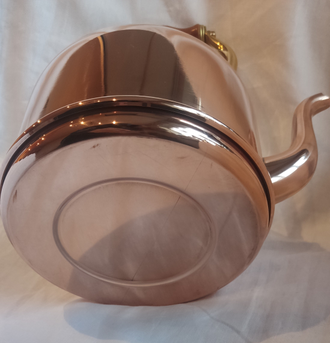 Медный чайник 2л с деревянной ручкой Португалия  CopperCrafts арт.7514