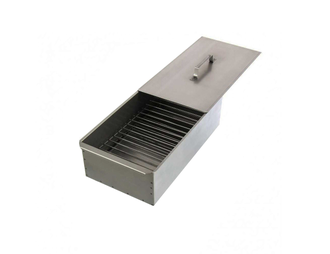 Коптильня КЕДР двухъярусная 500х270х175мм (сталь 0,8 мм) с поддоном