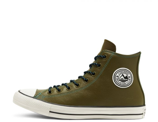 Converse tumbled leather top