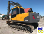 Стекла для экскаваторов Volvo EC/EW 140 серия C, D