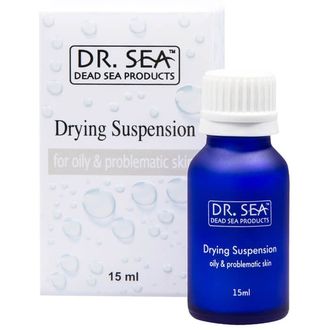 Подсушивающая суспензия для жирной и проблемной кожи dr sea