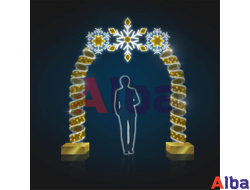 Светодиодная Арка с лентами