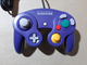 №083 Контроллер для Nintendo GameCube Clear - Purple Оригинальный OEM (Прозрачно - Синий)