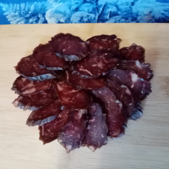Колбаса можжевеловая говяжья сыровяленая натуральная | ферма СытникЪ