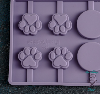 Форма для леденцов и мороженого «Вкусная сладость», 26,5×11,5 см, 12 ячеек, цвет МИКС