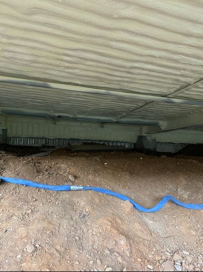 Утепление пола и подпола пенополиуретаном